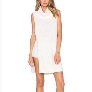Free People Ivory Mockneck Tunic